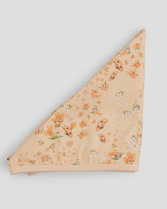 May Gibbs Billy Blanket Peach Floral
