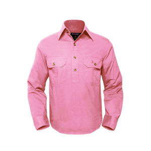 Brumby Work Shirt Pink