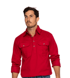 Brumby Work Shirt Red