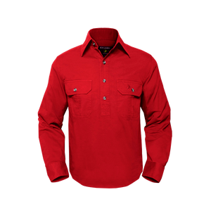 Brumby Work Shirt Red