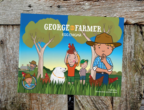 George The Farmer Egg Enigma Book