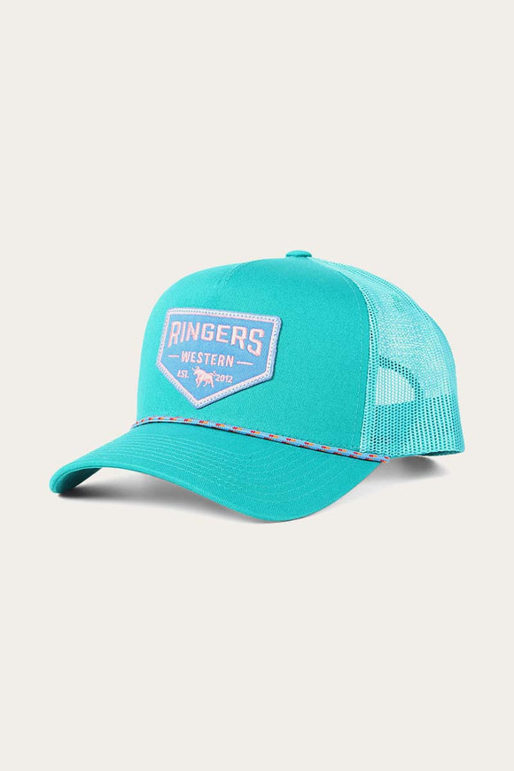 Ringers Western Garage Trucker Cap Teal