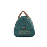 Ringers Western Gundagai Duffle Bag Bottle Green w Clay