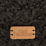 Aran Traditions Honeycomb Cable Twist Snood Charcoal Grey