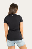 Ringers Western Iconic Wmns Classic Fit Tee Black