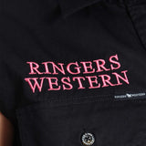 Ringers Western Jillaroo Wmns Work Shirt Sleeveless Black