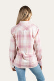 Ringers Western Junee Wmns Flanno Semi Fitted Shirt Rosey