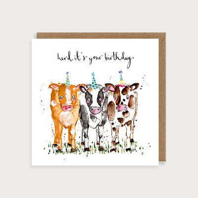 Greeting Card HB - Birthday Herd