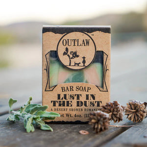 Outlaw Lust In The Dust Handmade Bar Soap - The Scent Of The Desert