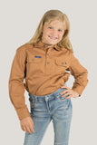 Ringers Western Ord River Kids Work Shirt Rust