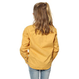 Ringers Western Ord River Kids Work Shirt Amber Gold