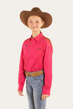 Ringers Western Ord River Kids Work Shirt Neon Pink