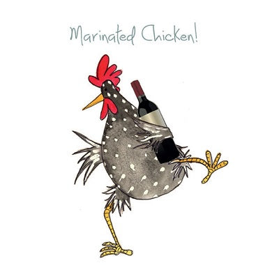 Greeting Card Sarah Boddy Marinated Chicken