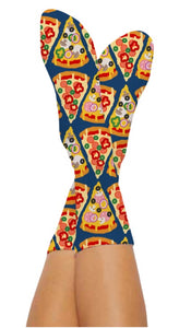 SOX by angus Pizza Printed Bamboo Socks