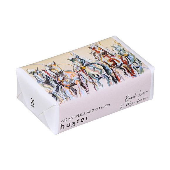Huxter - From Here To Mountains Edge Natural Soap Basil Lime & Mandarin
