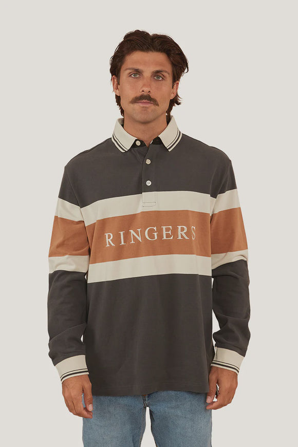 Ringers Western Redding Mens Rugby Jersey Charcoal