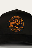 Ringers Western Rye Baseball Cap Black
