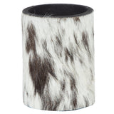 The Design Edge Cowhide Stubbie Holder Hairon (can size)
