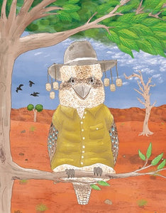 Greeting Card Outback Kookaburra