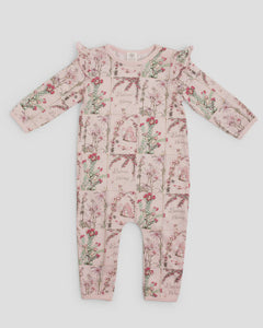 May Gibbs Scout Frill Onesie Floral Babies