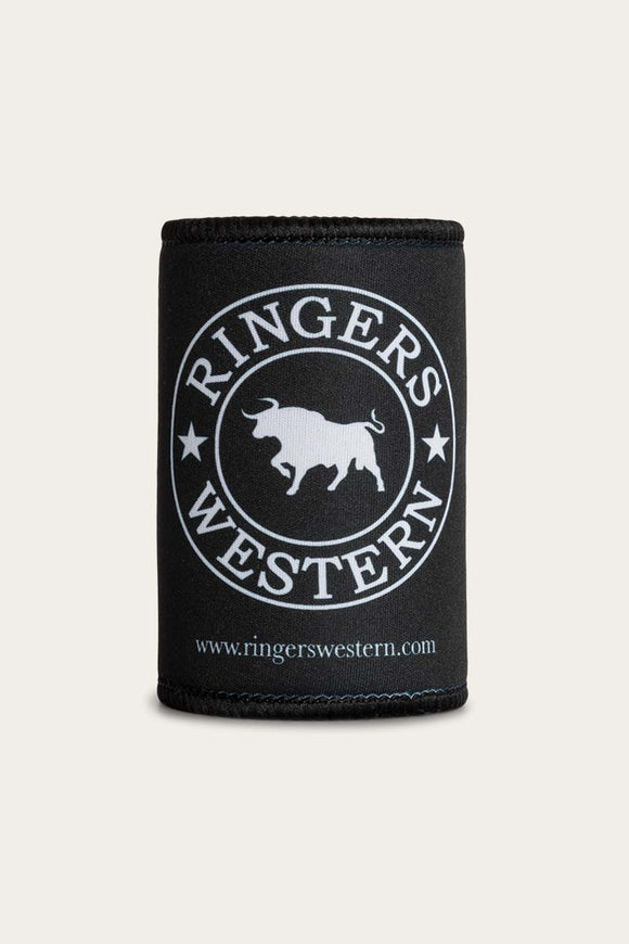 Ringers Western Signature Bull Stubby Cooler Black