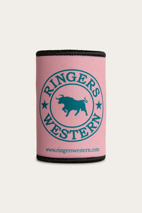 Ringers Western Signature Bull Stubby Cooler Dusty Rose