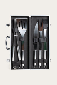 Ringers Western Smokehouse BBQ Set Silver