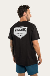 Ringers Western Squadron Mens Loose Fit Tee Black