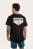 Ringers Western Squadron Mens Loose Fit Tee Black