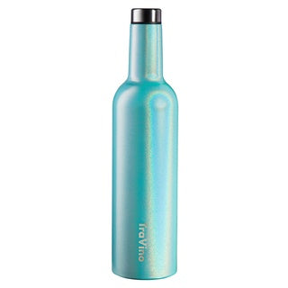 Alcoholder TraVino Insulated Wine Flask 750ml Aqua Mist