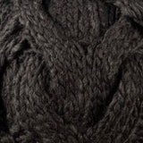 Aran Traditions Twist Cable Pom Pom Hat Charcoal Grey