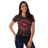 Ringers Western Curl Curl Wmns Tee Military Green
