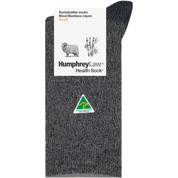 Humphrey Law Sustainable Wool/Bamboo-Rayon Sock
