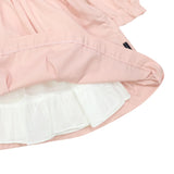 Korango Kids Front Frill Cotton Dress Dusty Pink