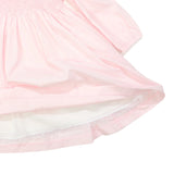 Korango Kids Tone on Tone Smocked Dress Pink
