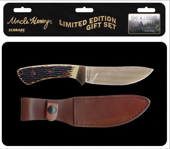 Schrade Uncle Henry Fixed Blade Gift set