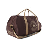 Ringers Western Gundagai Duffle Bag Chocolate w Dark Beige Print