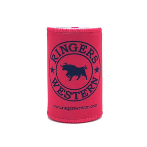 Signature Bull Stubby Cooler Pink