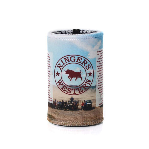 Ringers Western Signature Bull Stubby Cooler The Story