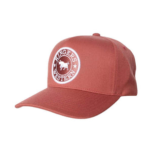 Ringers Western Grover Wool Baseball Cap Salmon Red