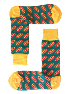 SOX by angus Hot Dogs Socks