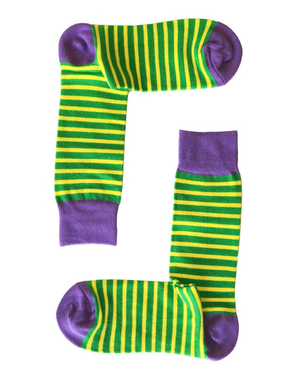 SOX by angus Green Stripes Socks