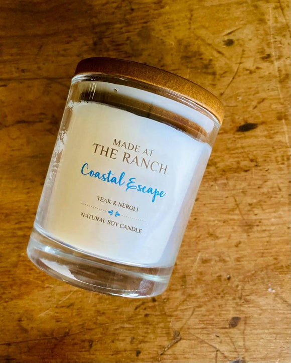 Made At The Ranch Candle Coastal Escape Large
